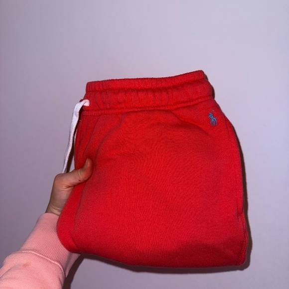 Polo Ralph Lauren Coral/Light Red Color Sweatpants Mens/Womens Size M - Picture 12 of 14